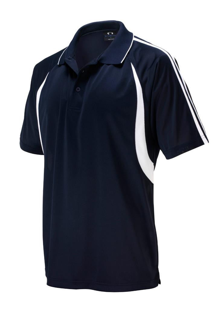 Biz Collection-Biz Collection Kids Flash Polo 1st ( 10 colour)-Navy / White / 4-Uniform Wholesalers - 11