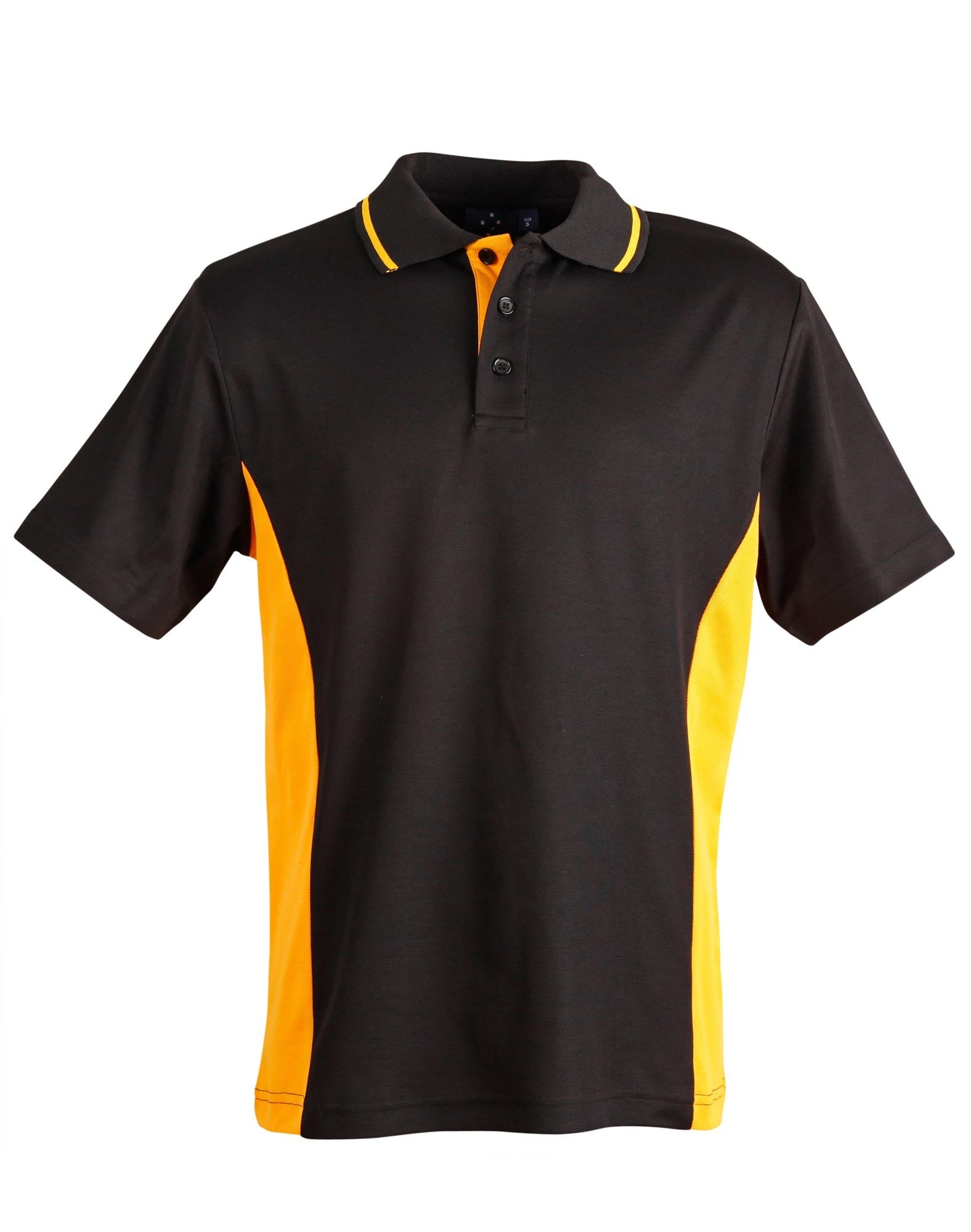 Winning Spirit Men's TrueDry® Contrast Short Sleeve Polo-(PS73)