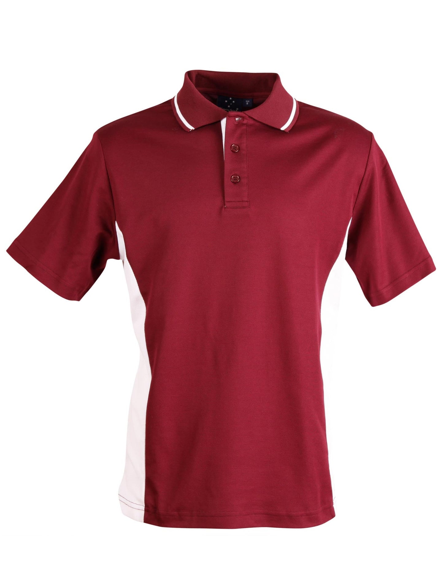 Winning Spirit Men's TrueDry® Contrast Short Sleeve Polo-(PS73)