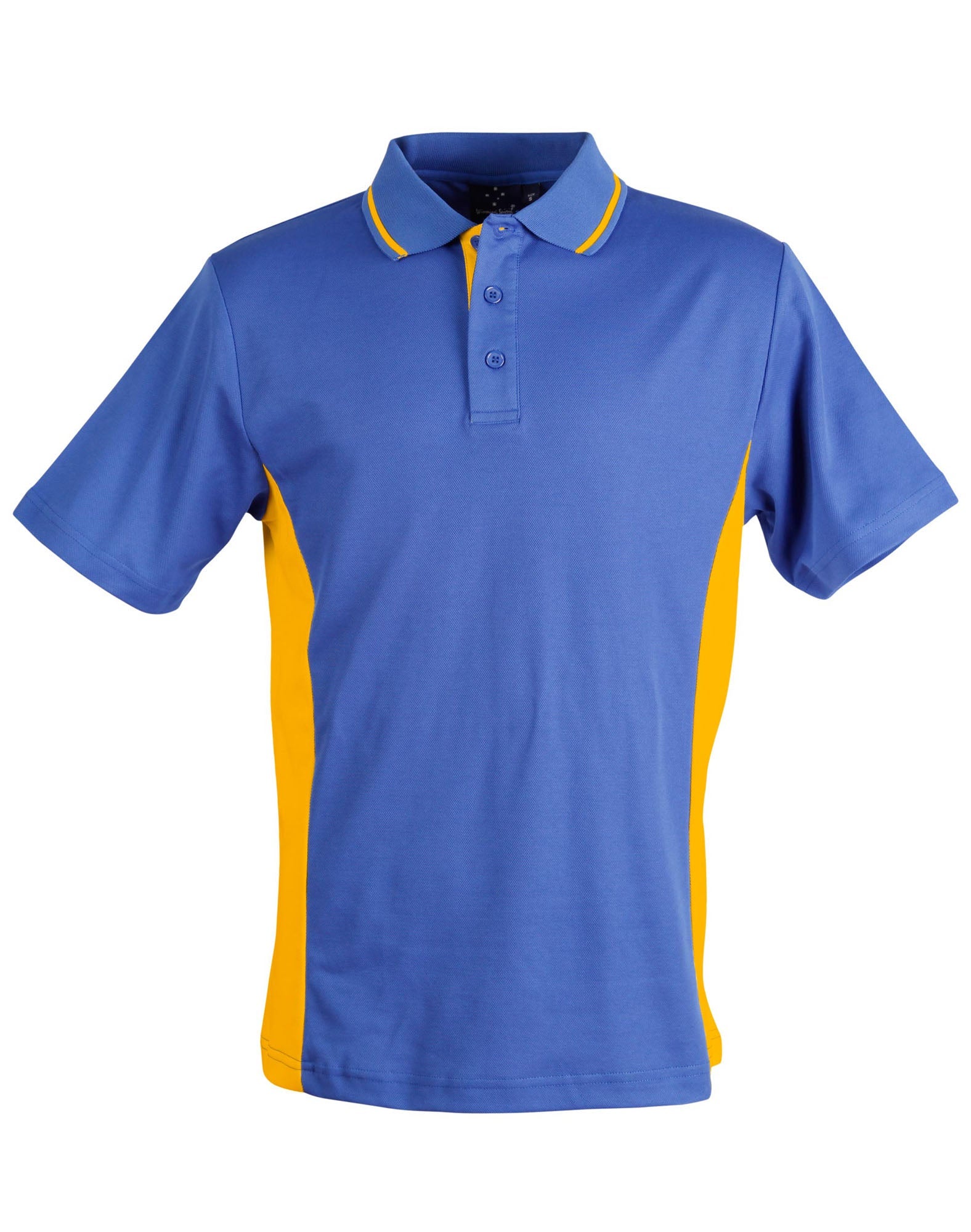 Winning Spirit Men's TrueDry® Contrast Short Sleeve Polo-(PS73)