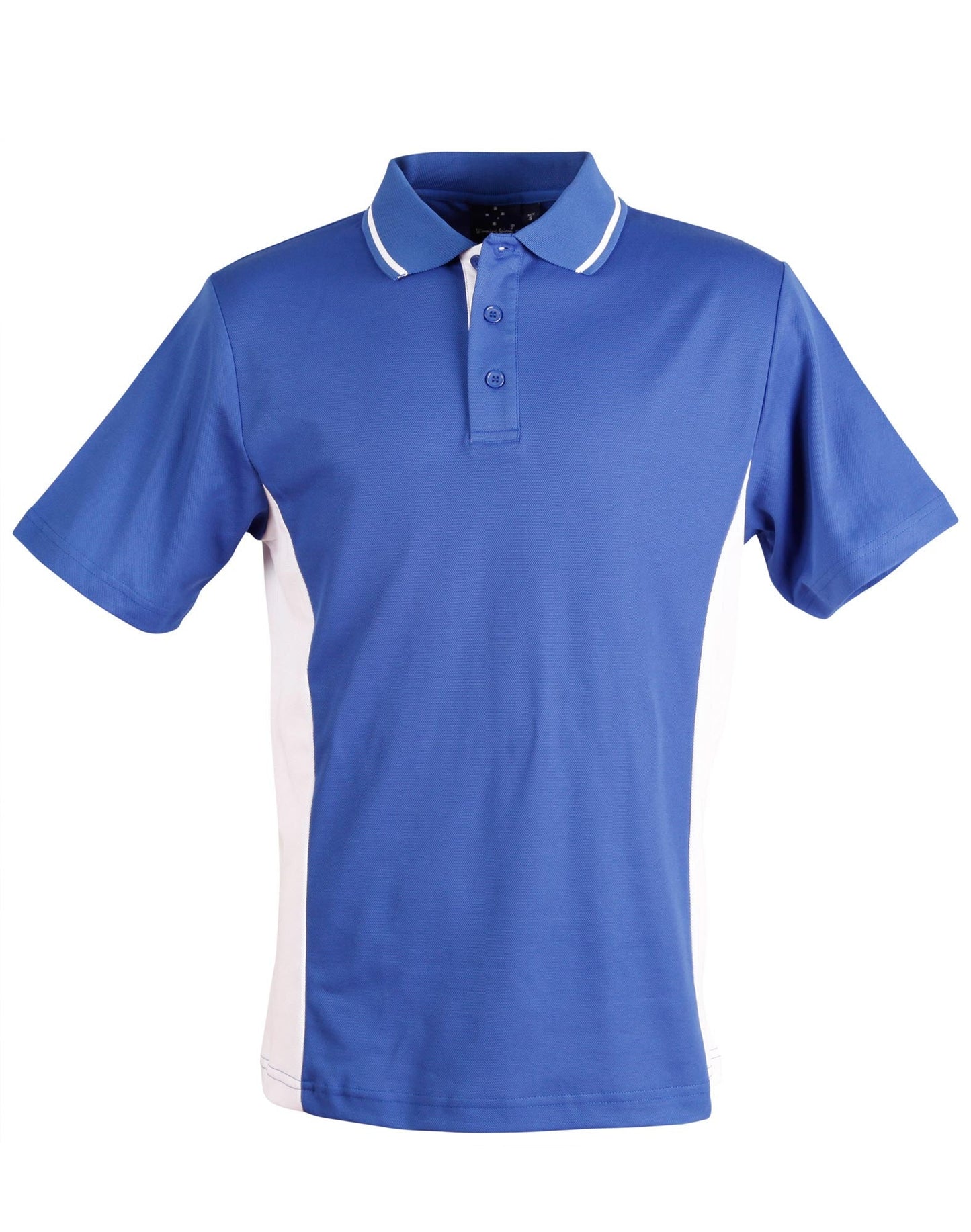 Winning Spirit Men's TrueDry® Contrast Short Sleeve Polo-(PS73)