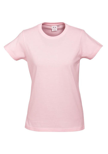 Biz Collection-Biz Collection Ladies Ice Tee 2nd  ( 10 Colour )-Pink / 6-Uniform Wholesalers - 6