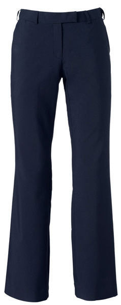Stylecorp-Stylecorp Women's Flat Front Comfort Waist Pant-Dark Navy / 6-Uniform Wholesalers - 1