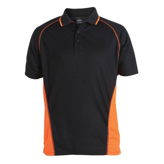 JB's Wear-JB's Cover Polo Adult-Black/Orange / S-Uniform Wholesalers - 2