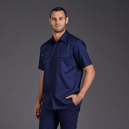 King Gee  Open Front Drill Shirt S/S  (K04030)