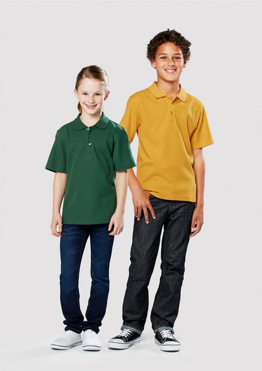 Biz Collection-Biz Collection  Kids Crew Polo(1st 9 Colours)--Uniform Wholesalers - 1