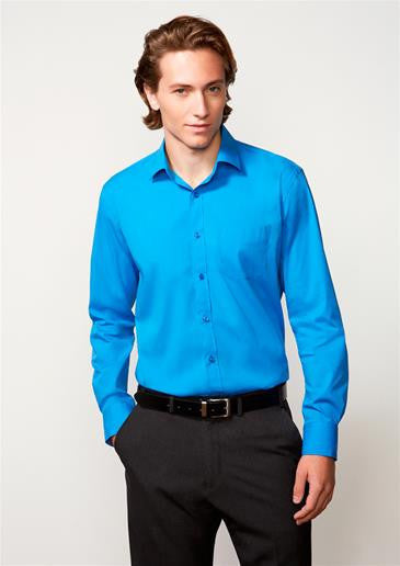Biz Collection-Biz Collection Verve Mens Long Sleeve Shirt--Uniform Wholesalers - 10